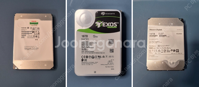 [판매] 16TB 16테라 HDD SATA WD 시게이...--0