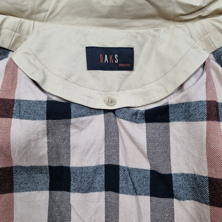 닥스 키즈 여아동 트렌치코트 (내피) 140, 101004 이미지