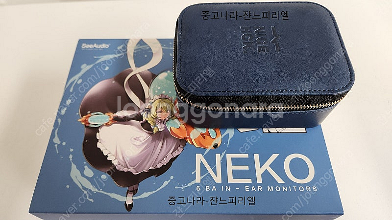 씨오디오 네코 이어폰 팝니다.--0