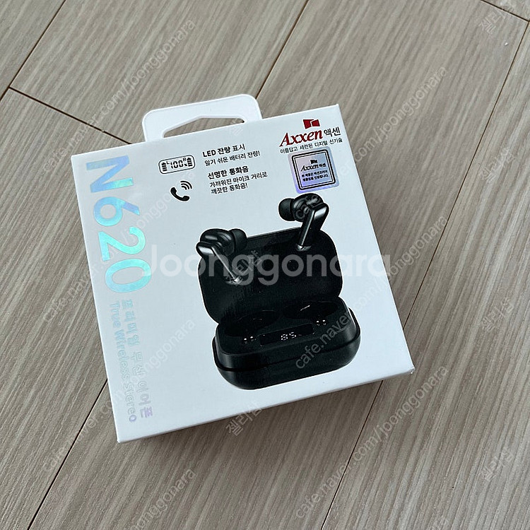 새상품 : 액센 N620 TWS 블루투스 무선 이어폰--0