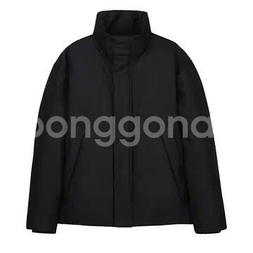 질스튜어트뉴욕 남성 다크네이비 하이넥 미니멀 숏다운 패...--0
