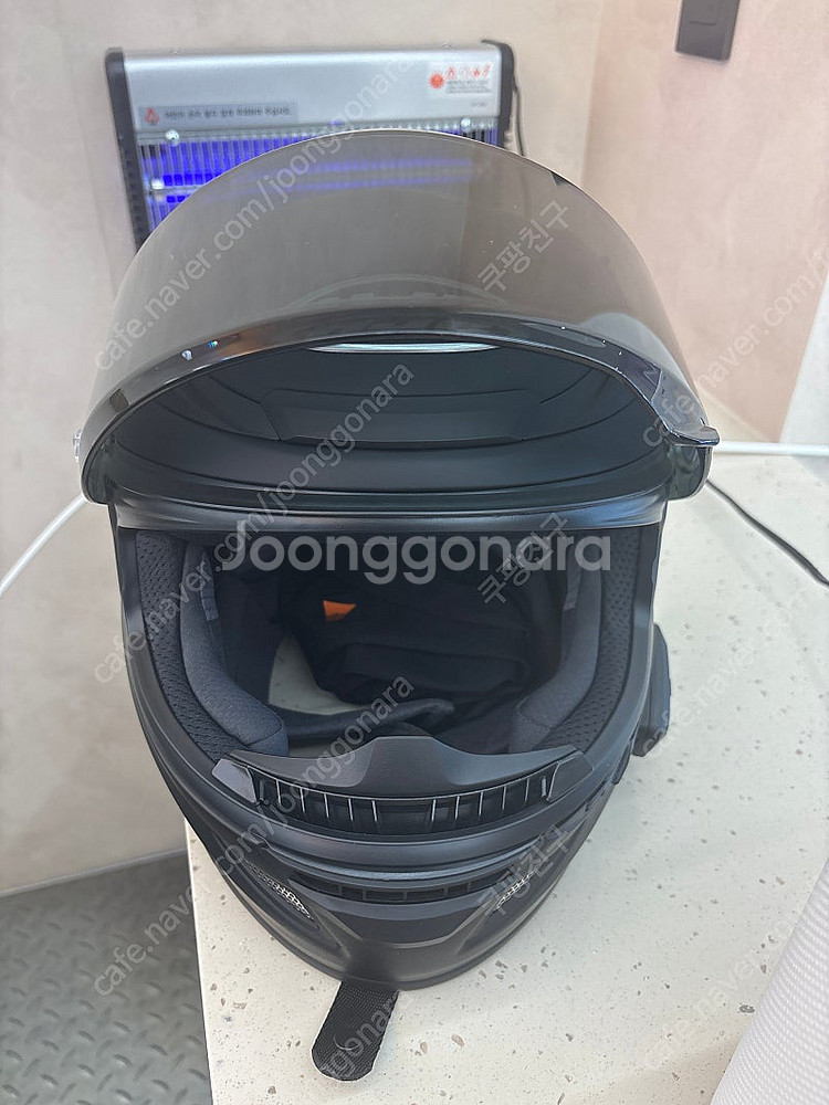 홍진 알파12 블랙무광 + 카르도HD 판매합니다 2XL...--0
