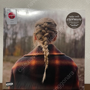 테일러스위프트 2lp evermore(red)