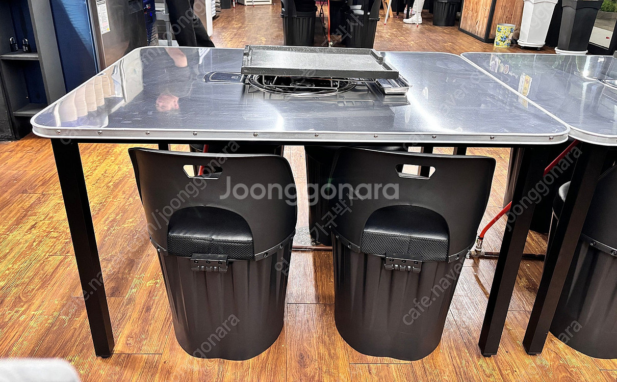 고깃집 깡통테이블 막숯불 로스타 부탄 사각 스텐 업소용...--6