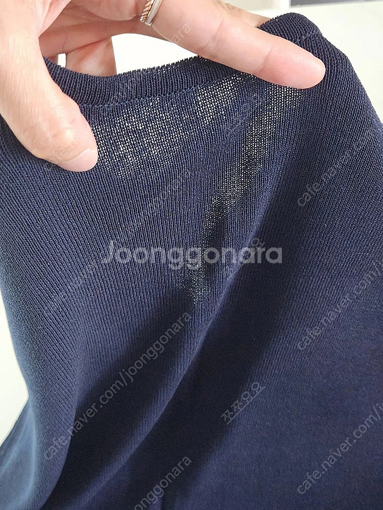 (새상품) 브이넥 니트 조끼, 허리끈 조절 니트 베스트...--7