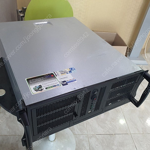 TYAN KOREA(타이얀코리아)서버 _ 제온 E5-1650 WIN7/ RAM16G / SSD128 /HDD2T/GTX750TI