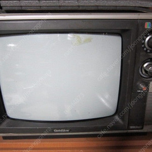 금성 아날로그 로타리 채널 14인치 칼라TV