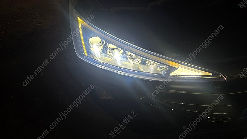 더뉴아반떼AD LED조수석 라이트--2