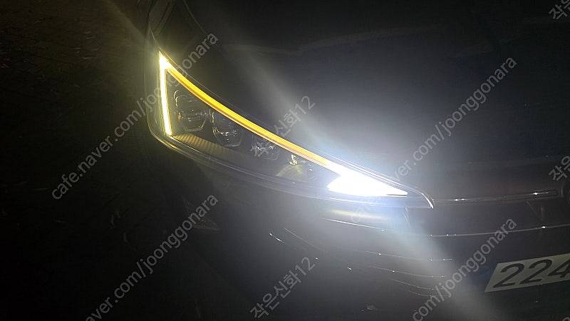 더뉴아반떼AD LED조수석 라이트--3