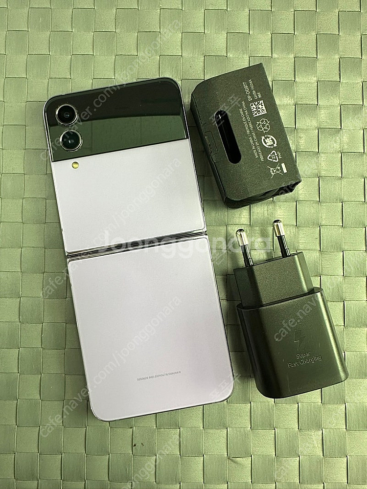 (LG U+)갤럭시Z플립4 256기가 퍼플 깨끗한 무잔...--0