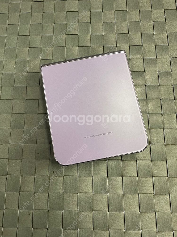 (LG U+)갤럭시Z플립4 256기가 퍼플 깨끗한 무잔...--6