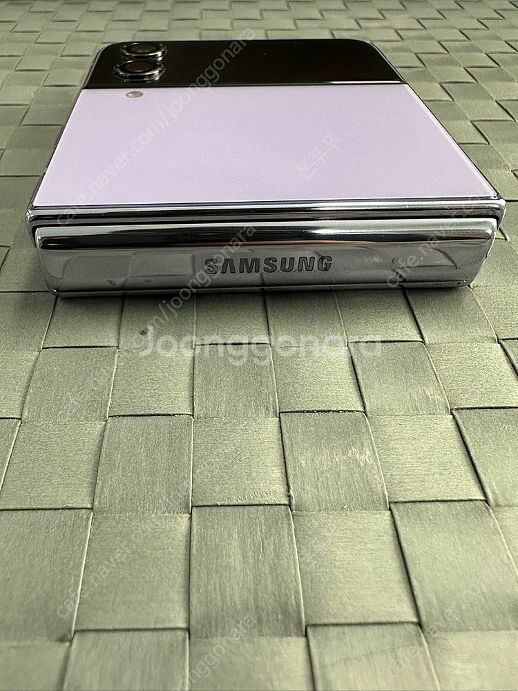 (LG U+)갤럭시Z플립4 256기가 퍼플 깨끗한 무잔...--7