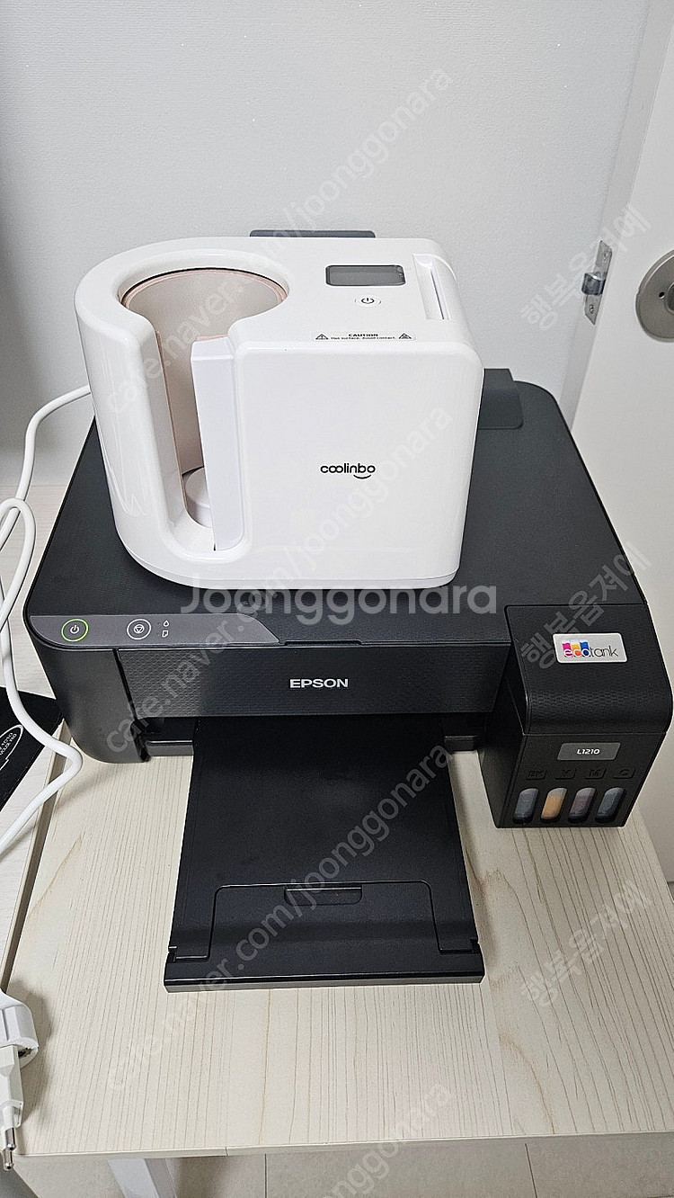 승화 전사 프린터 팝니다 엡손 L1210 머그컵 인쇄 ...--0