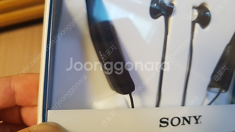 소니 블루투스 이어폰 SHB70--1