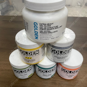 Golden acrylic 골덴 아크릴 물감 및 미디엄