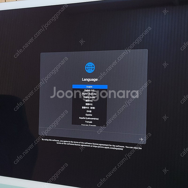 아이맥 24형 M1 RAM 8GB SSD 512G 판매...--5