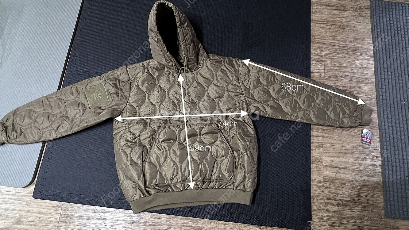 로스코 Rothco woobie hooded 퀼팅 우비...--0
