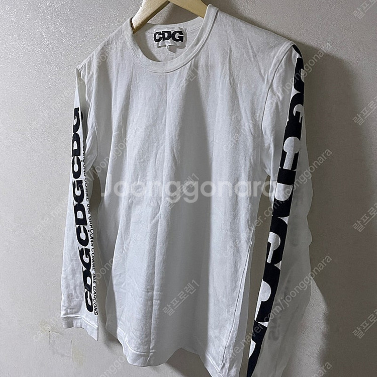 꼼데가르송 CDG 로고 긴팔 쭉티 S (여성 55정도)--2