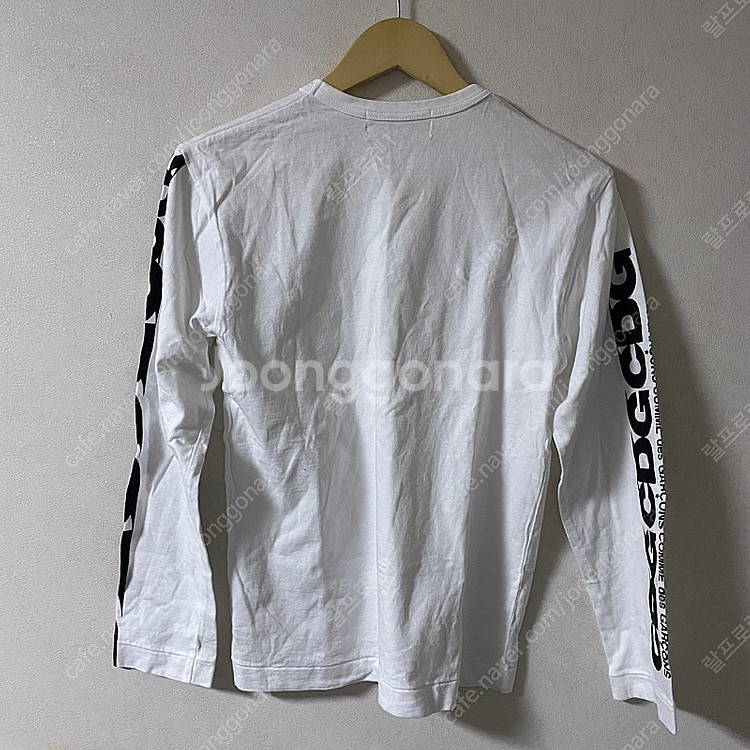 꼼데가르송 CDG 로고 긴팔 쭉티 S (여성 55정도)--6