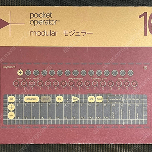 Teenage Engineering Pocket Operator modular 16 (POM-16) 미개봉