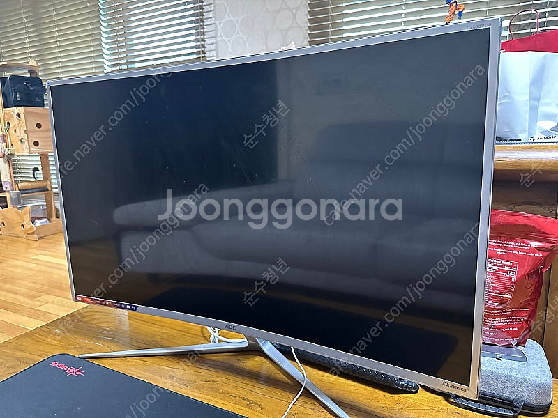 AOC 40인치 모니터 4K C4008VU8--0