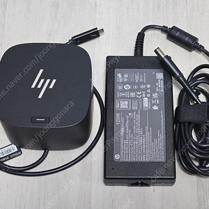 HP 썬더볼트4 G4 도킹스테이션 120W 맥북 썬더볼트4 독