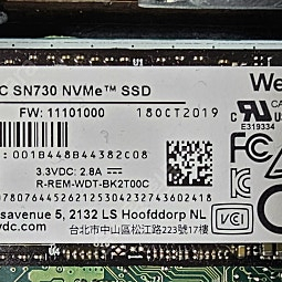 웨스턴디지털 WD SN730 M.2 NVME SSD 512GB