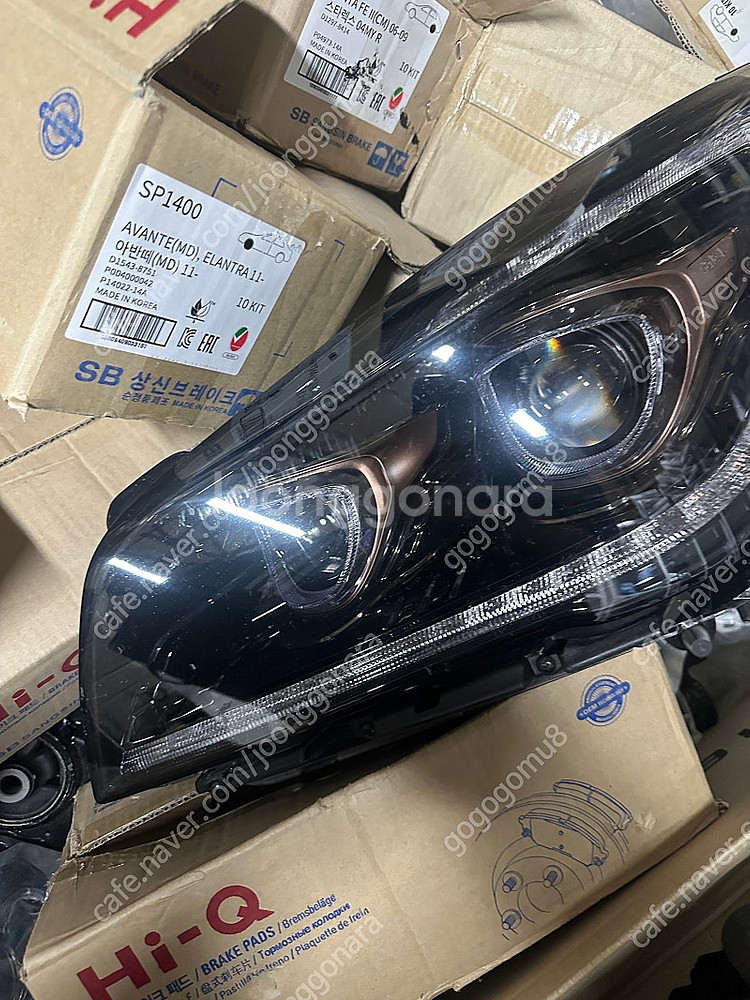 G80스포츠 헤드라이트--1
