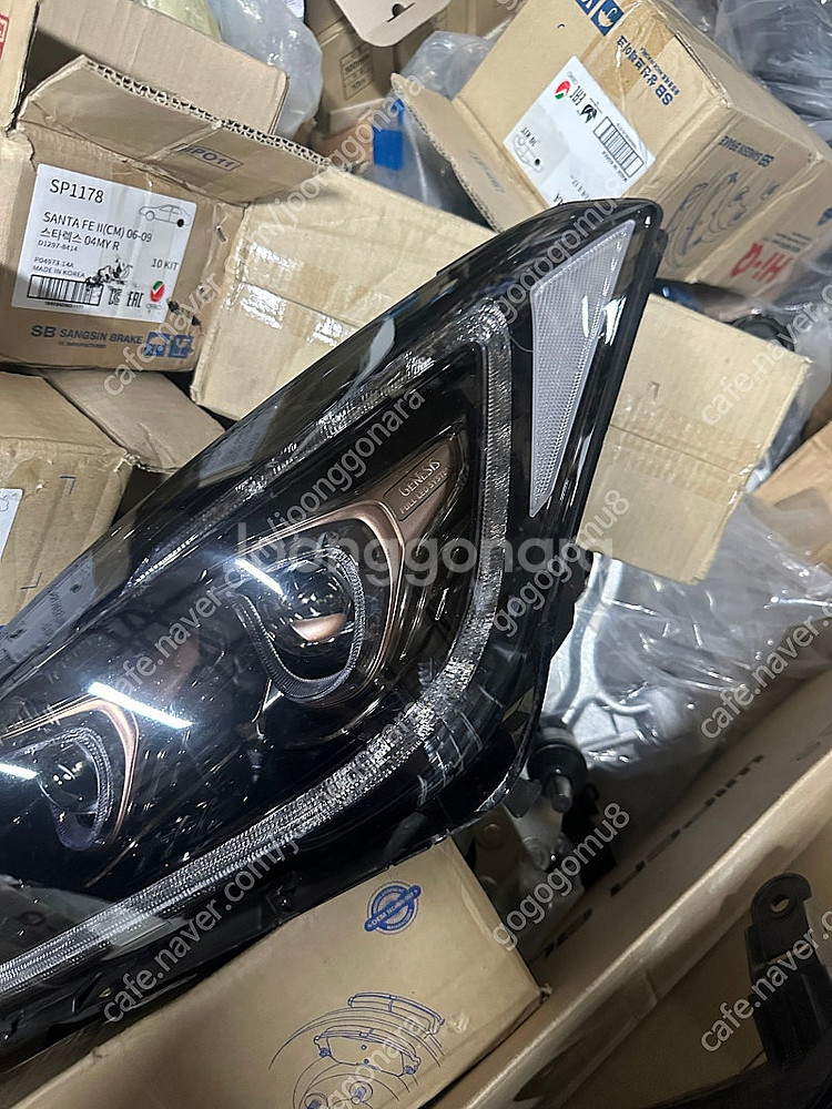G80스포츠 헤드라이트--2