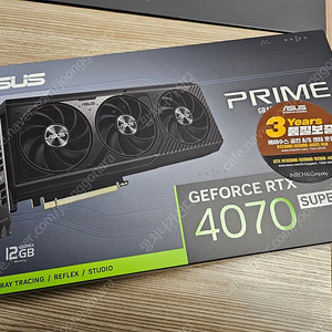 ASUS RTX 4070 SUPER 프라임 미개봉