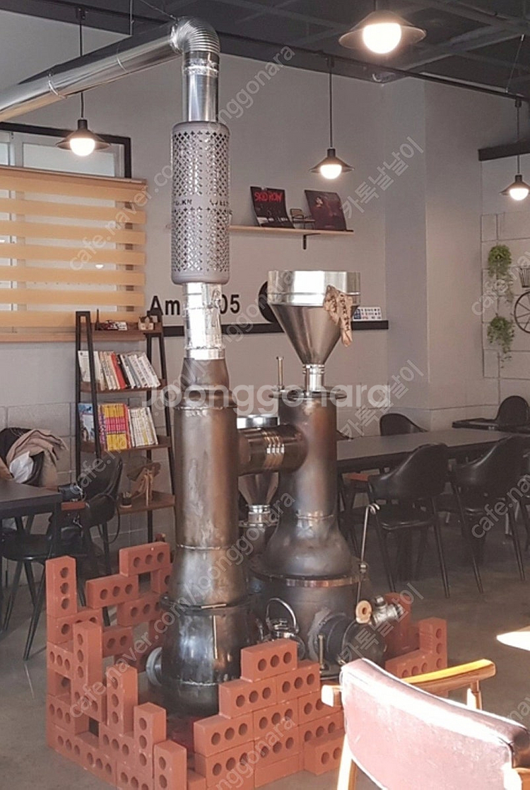 화목난로 홍익난로 화목펠렛 겸용 난로--1