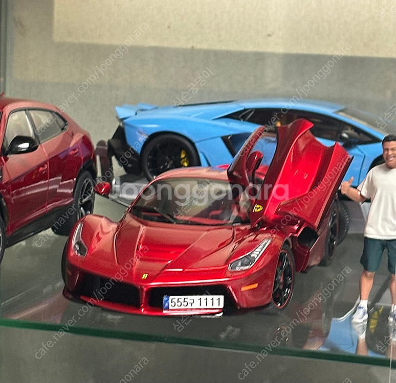 1:18 BBR 라페라리 해밀턴 다이캐스트--2