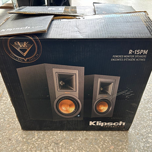 Klipsch 클립쉬 R-15PM 파워 모니터 스피커 정상작동