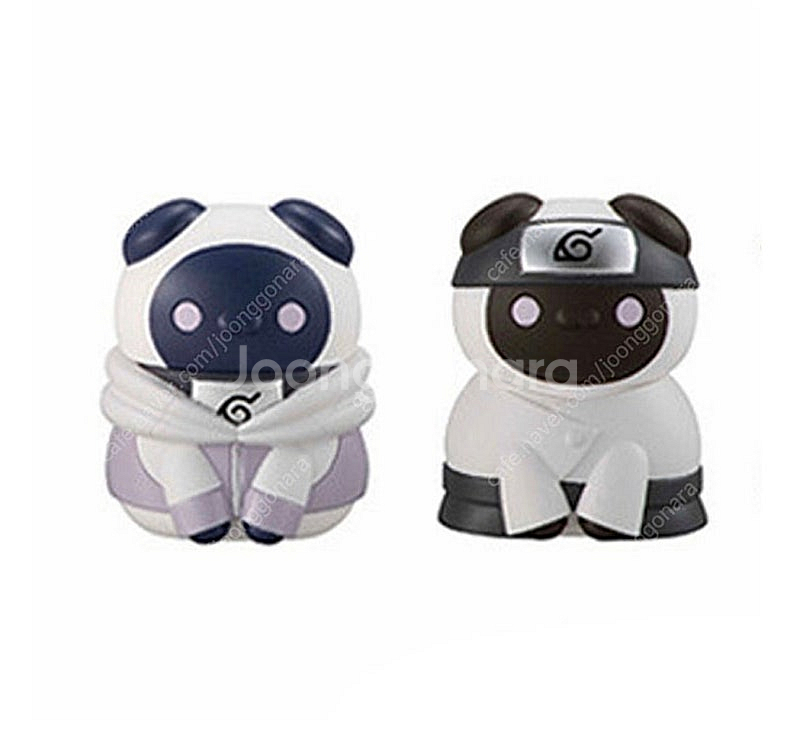 나루토 / 휴우가 네지 & 히나타 고양이 피규어 메가캣...--0