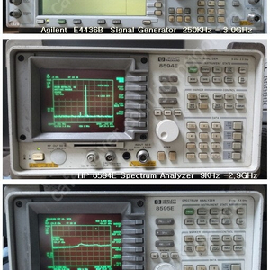 HP8753E,8594E,8595E,8648C,E4436B 계측기