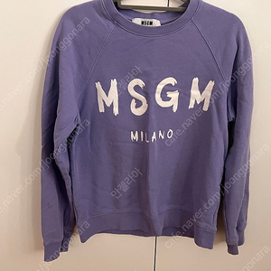 Msgm 여성 맨투맨