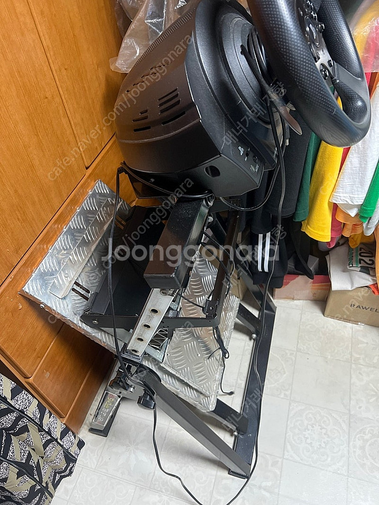 트러스터마스터 T300GT+트러스터마스터 메탈페드+거치...--1