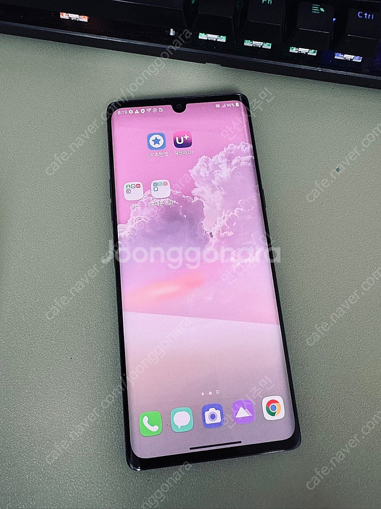 LG G9 벨벳 블랙 128기가 액정S급! 깔끔! 14...--2