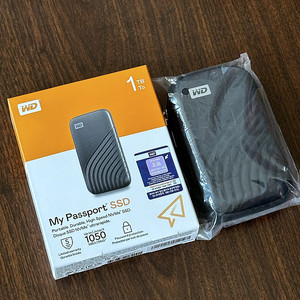 WD MYPASSPORT 외장 SSD 1TB 미개봉 새상품