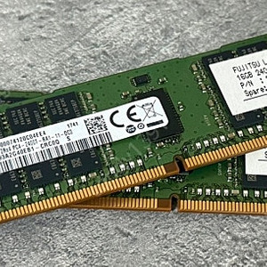 삼성 16GB 2RX4 PC4-2400T-RA1-11-DC0 메모리카드 판매합니다.