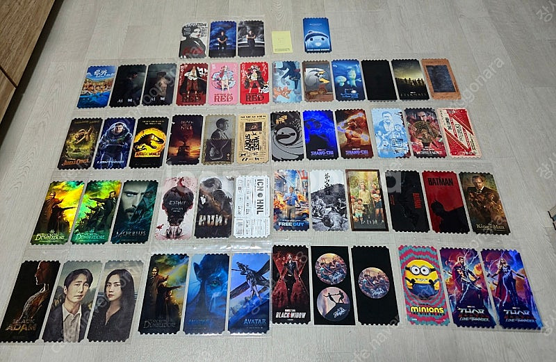 메가박스 21년 22년 오리지널 티켓--0