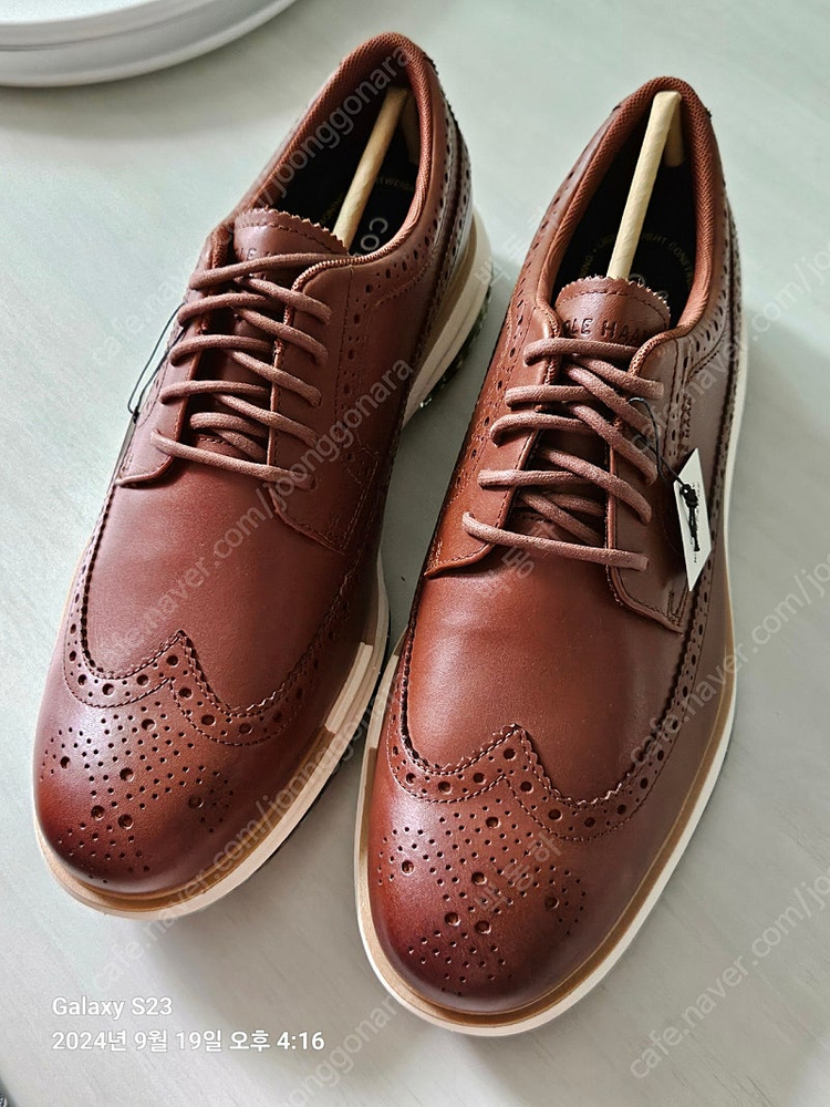 (택포)콜한 남자 골프화 270사이즈 새상품--1