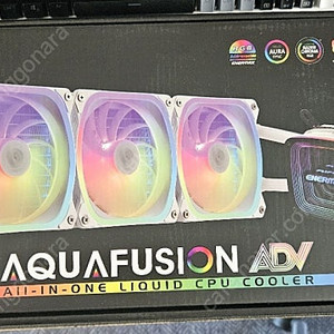 에너맥스 AQUAFUSION ADV 360 화이트 미사용 택포