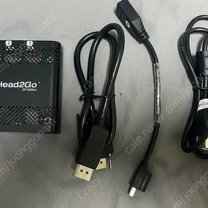 Matrox Triple Head 2 go DP Edition 판매합니다