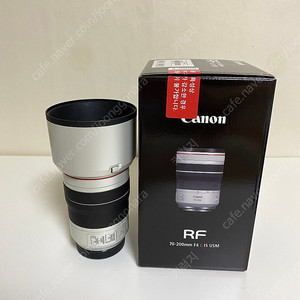 캐논 RF70-200 F4 (신동품 / 보증기간 25년 4월)