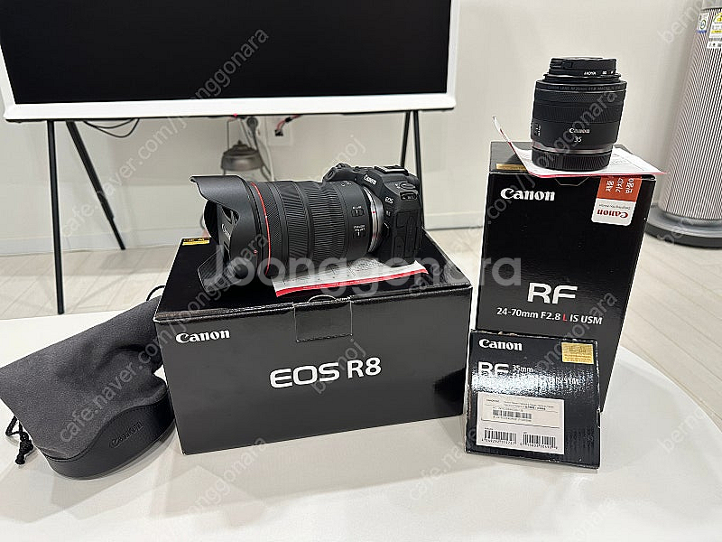 [가격인하] EOS R8 // RF 24-70, 247...--0