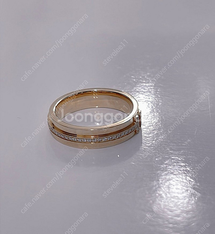 티파니 T 네로우 다이아몬드 링(18K 로즈 골드)--9