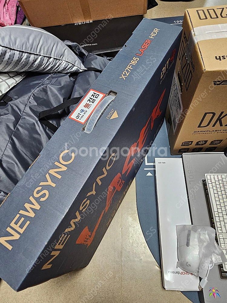 갓 조립한 라이젠5600,rtx3060ti, 모니터 풀...--1