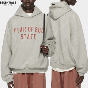 FEAR OF GOD ESSENTIALS 피오갓 에센셜 24FW 후드티