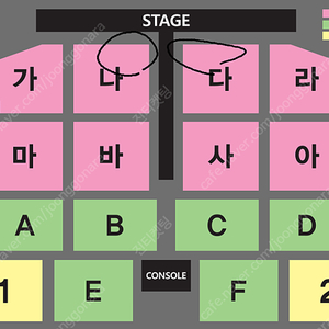 나훈아 대구 콘서트 나구역 2열 다구역 2열 2연석 4연석 등등